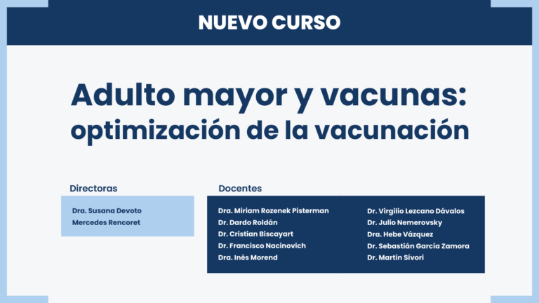 Adulto mayor y vacunas