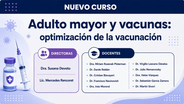 Adulto mayor y vacunas